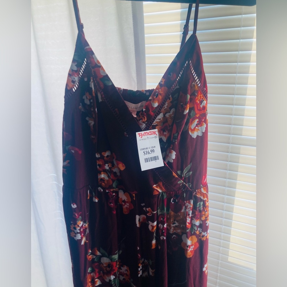 NWT Floral Jumpsuit